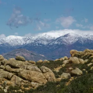 San Rafael Range from Camino Cielo