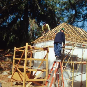 Tea House Construction 2001