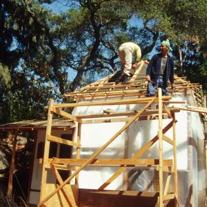 Tea House Construction 2001