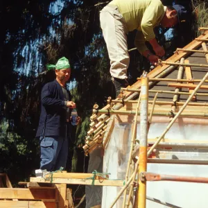 Tea House Construction 2001