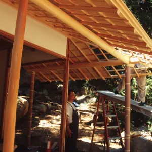 Tea House Construction 2001