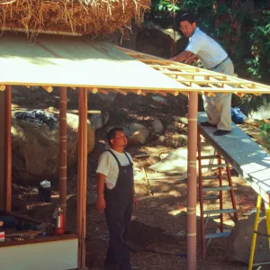 Tea House Construction 2001