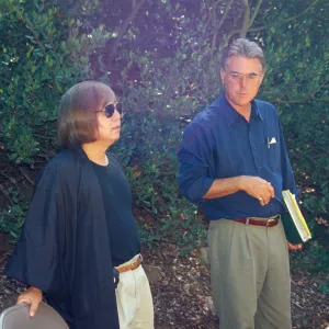 Tea House Dedication event