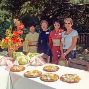Tea House Dedication event