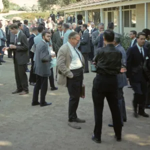 Island Symposium, 1965, gathering in Courtyard