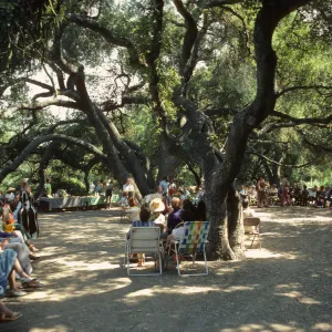 Music Academy of the West event, 1979, event under the oaks