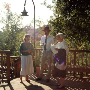 E.B. McLean Reception, on the Home Demonstration Deck, 1991