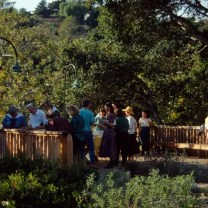 E.B. McLean Reception, on the Home Demonstration Deck, 1991