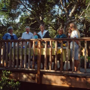 E.B. McLean Reception, on the Home Demonstration Deck, 1991