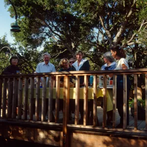 E.B. McLean Reception, on the Home Demonstration Deck, 1991