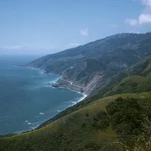 Monterey coast, 2 miles south of Torre Canyon