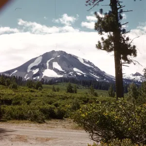 Lassen National Park, view from Manzanita Lake