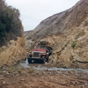 Narrows in La Sauces Canyon, Santa Cruz Island