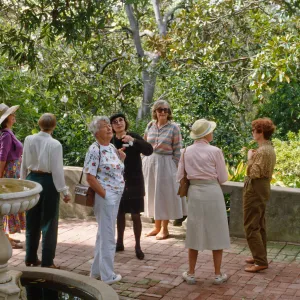 Docent field trip to Virginia Robinson Gardens, Beverly Hills