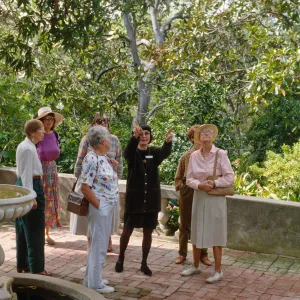 Docent field trip to Virginia Robinson Gardens, Beverly Hills