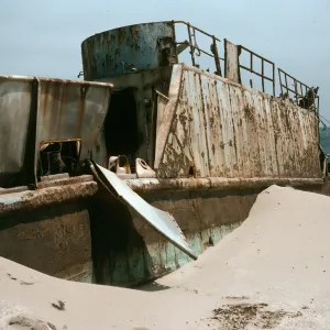 YFU-5 wreck, San Nicolas Island