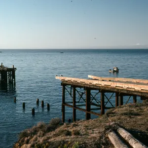 Pier, Johnson's Lee, Santa Rosa Island