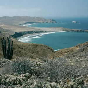 SW portion of island, looking south., Natividad Island