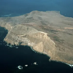 Signal Peak & view to north, Santa Barbara Island.