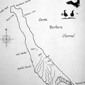 Map of San Clemente Island