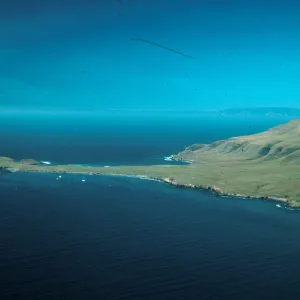 Fraser Point, Santa Rosa Island in distance, Santa Cruz Island