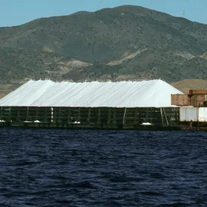Cedros Island, salt barge, South end of Cedros Island