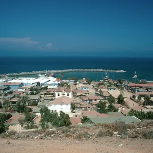 Village and harbor, Cedros Island