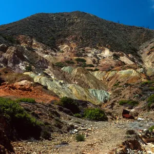Cedros Island, old mine site, Canon de la Mina