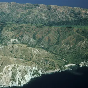 Santa Cruz Island, Coches Prietos, from 4500 feet