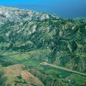 Santa Cruz Island, Ranch Airfield