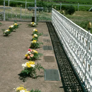 Feast of Holy Cross, Graves at Chapel, Santa Cruz Island