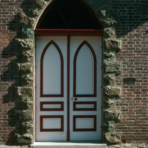 Santa Cruz Island, Stanton Ranch, chapel door
