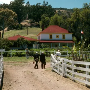 Santa Cruz Island, Stanton Ranch, feast of Holy Cross
