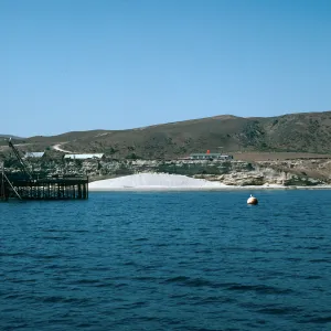 Santa Rosa Island, Beechers Bay, ranch pier