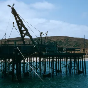 Santa Rosa Island, Beechers Bay, wharf