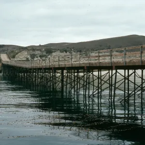 Santa Rosa Island, Vail Ranch, pier
