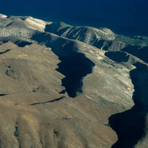 Santa Cruz Island, Montañon Canyon, looking South