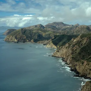 Santa Cruz Island, looking West toward Willows