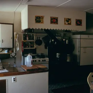 Santa Cruz Island, Scorpion Ranch, kitchen