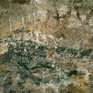 Santa Cruz Island, Cueva Valdez, East entrance design