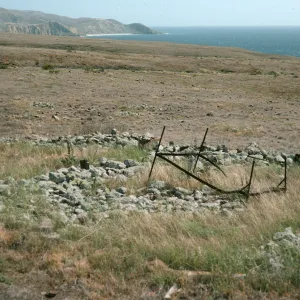 Santa Cruz Island, Rancho Nuevo ruins