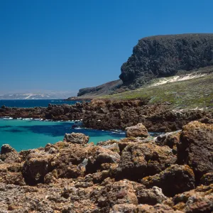 Ian Willams at cove just west of Hoffmann Point, San Miguel Island