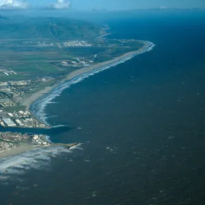Mud after floods, Port Hueneme, Point Mugu