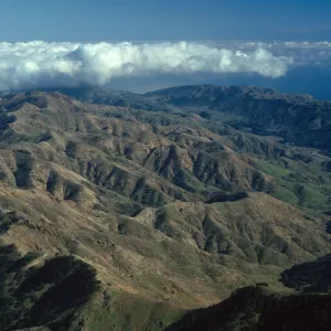 North Ridge and Central Valley, just east of Pichacho Diablo, Santa Cruz Island