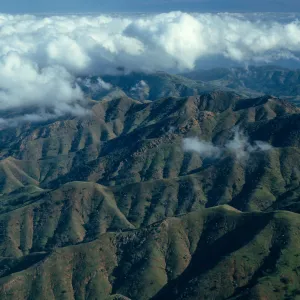 North Ridge west of Cañada del Puerto, Santa Cruz Island