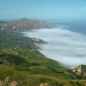 Fog at China Harbor, Santa Cruz Island