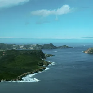 View of Cuyler Harbor and Prince Island, San Miguel Island
