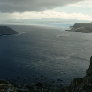 Prince Island and Cuyler Harbor from Devil’s Knoll, San Miguel Island