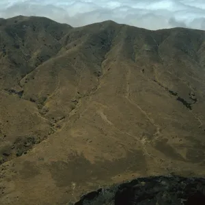 Santa Cruz Island, North side & fog