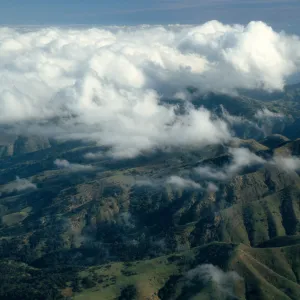 Santa Cruz Island, North ridge, West of Cañada Del Puerto